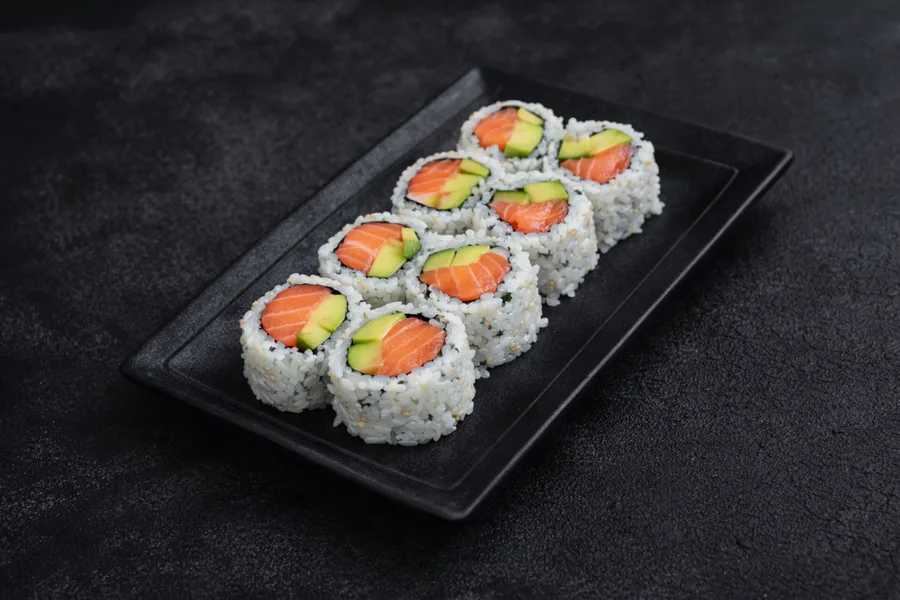 Alaska Roll at GENKIS SUSHI in Dallas