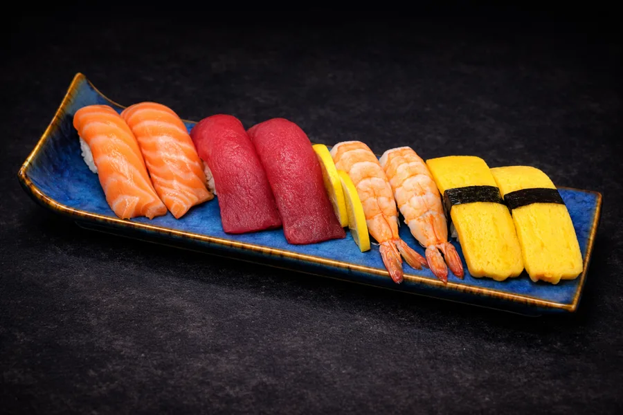 Traditional Nigiri Combo at GENKIS SUSHI in Dallas