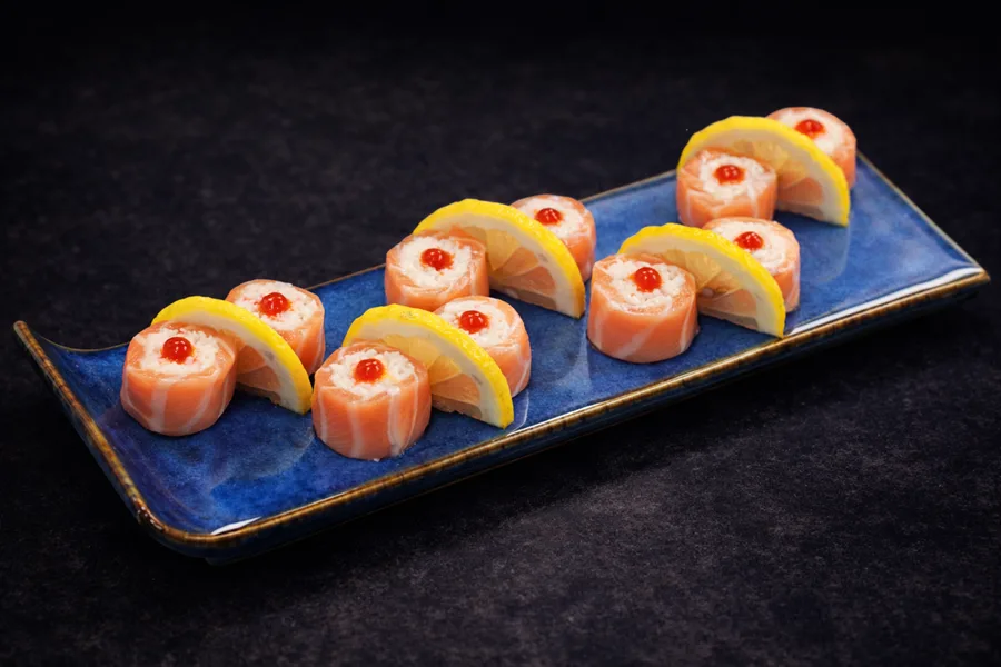 Butterfly Kiss Roll at GENKIS SUSHI in Dallas