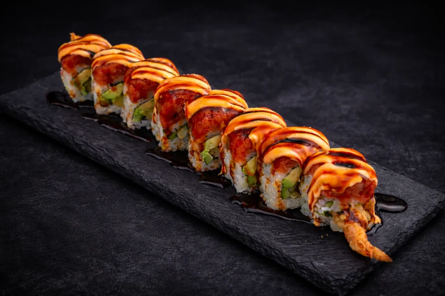 Senorita Roll (spicy) at GENKIS SUSHI in Dallas