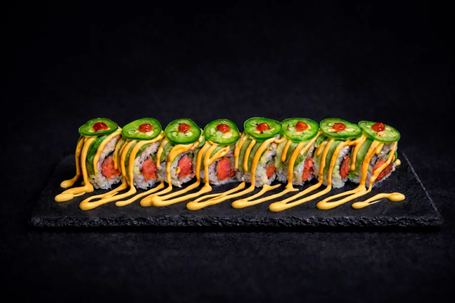 Sexy Mexican (spicy) at GENKIS SUSHI in Dallas